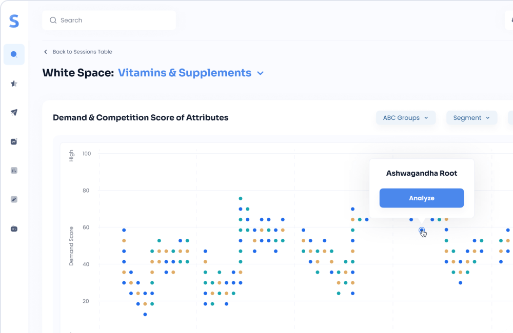 White Space: Vitamins & Supplements