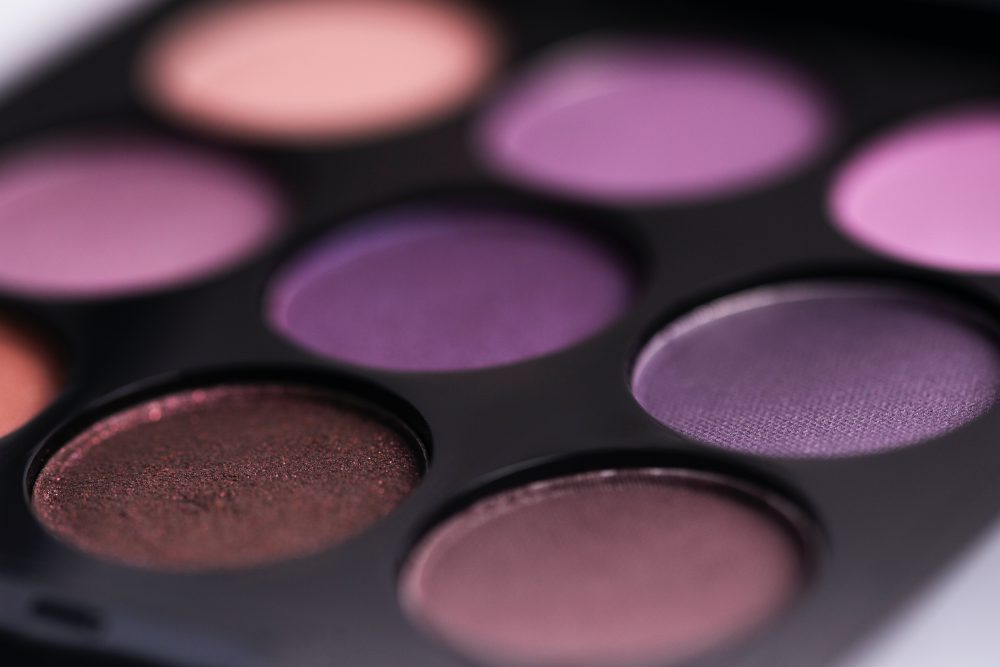 cosmetics colors - trendy colors - purple color