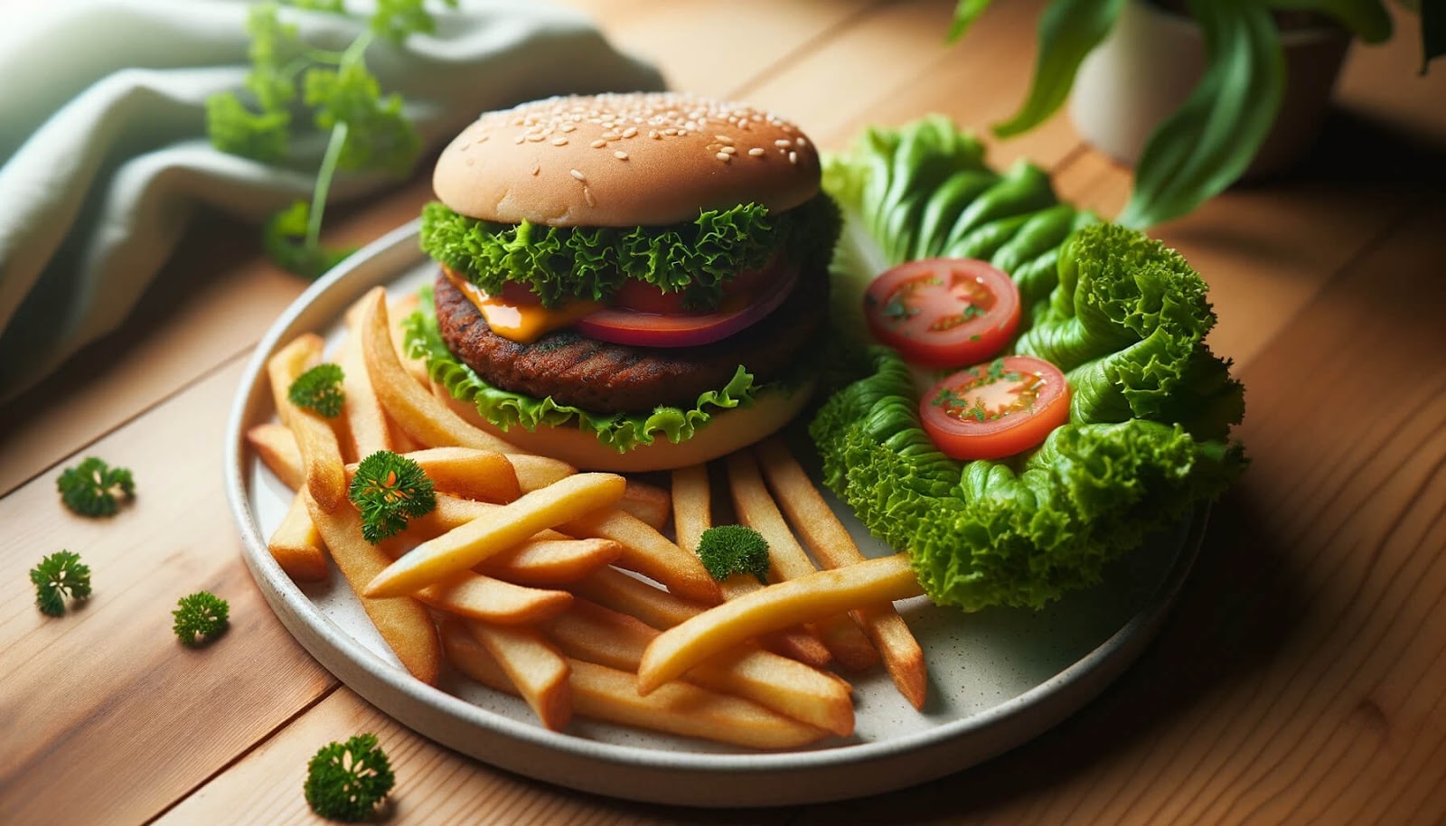 Plant-Based Burger