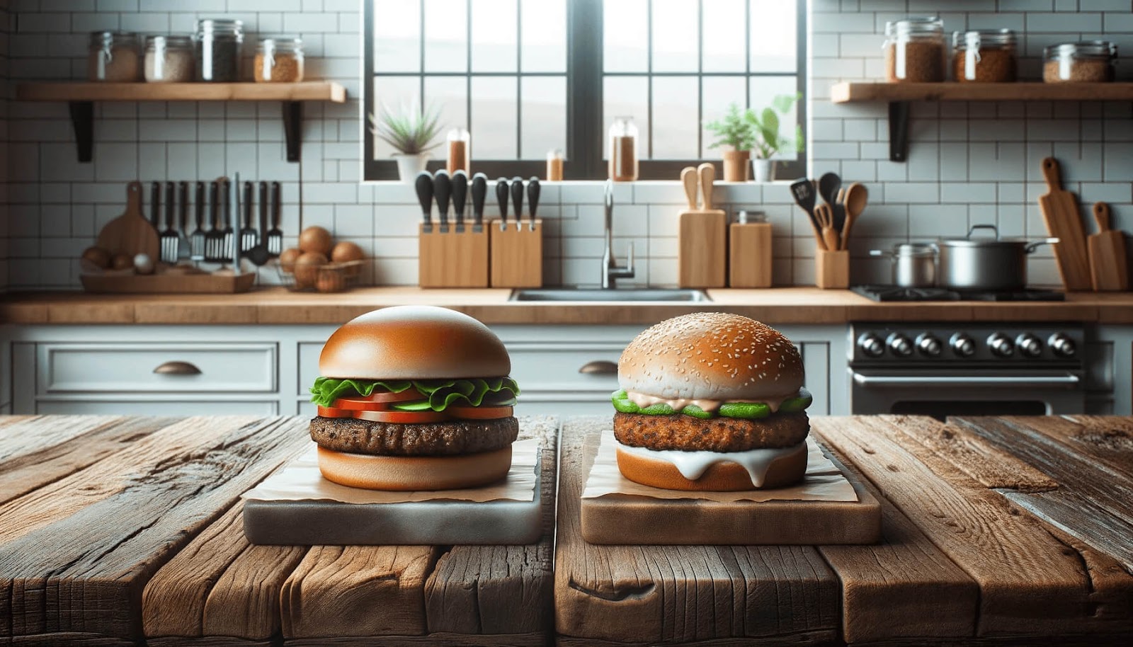 Plant-Based Burgers comparison